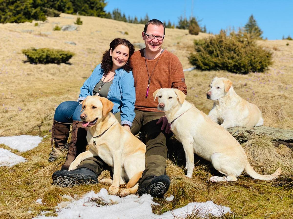 Naturforsthaus Gartenblick Fuer Hunde - Und Naturverbundene Menschen Preitenegg Exterior foto